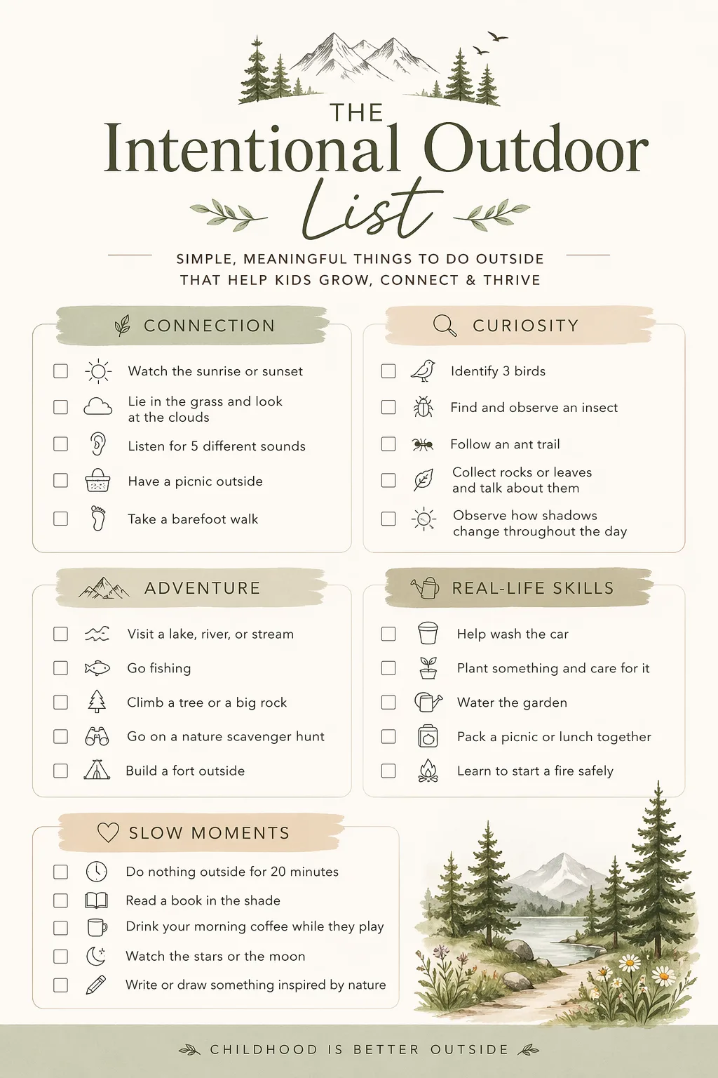 🌿 Raising Kids Outside (Without Overcomplicating It)